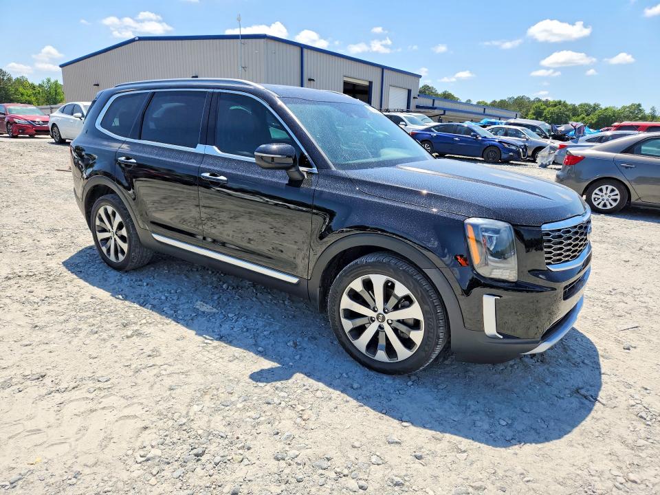2021 Kia Telluride VIN 5XYP64HC8MG127212 COPART salvage auction — FRONT END, Ga - Cert Of Title-Salvage, sold $5,300 on 2026-07-09 (photo 4)