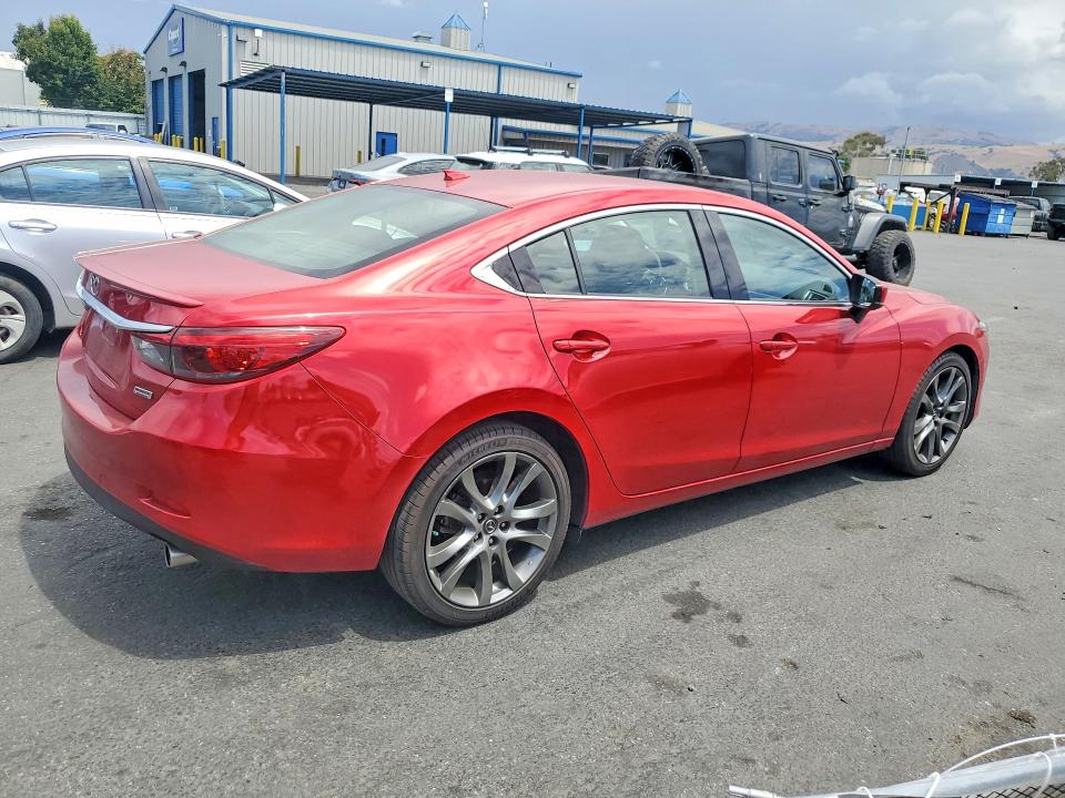 2017 Mazda 6 VIN JM1GL1W50H1131823 COPART salvage auction — SIDE, CA - SALVAGE CERTIFICATE, sold $3,950 on 2026-07-28 (photo 3)