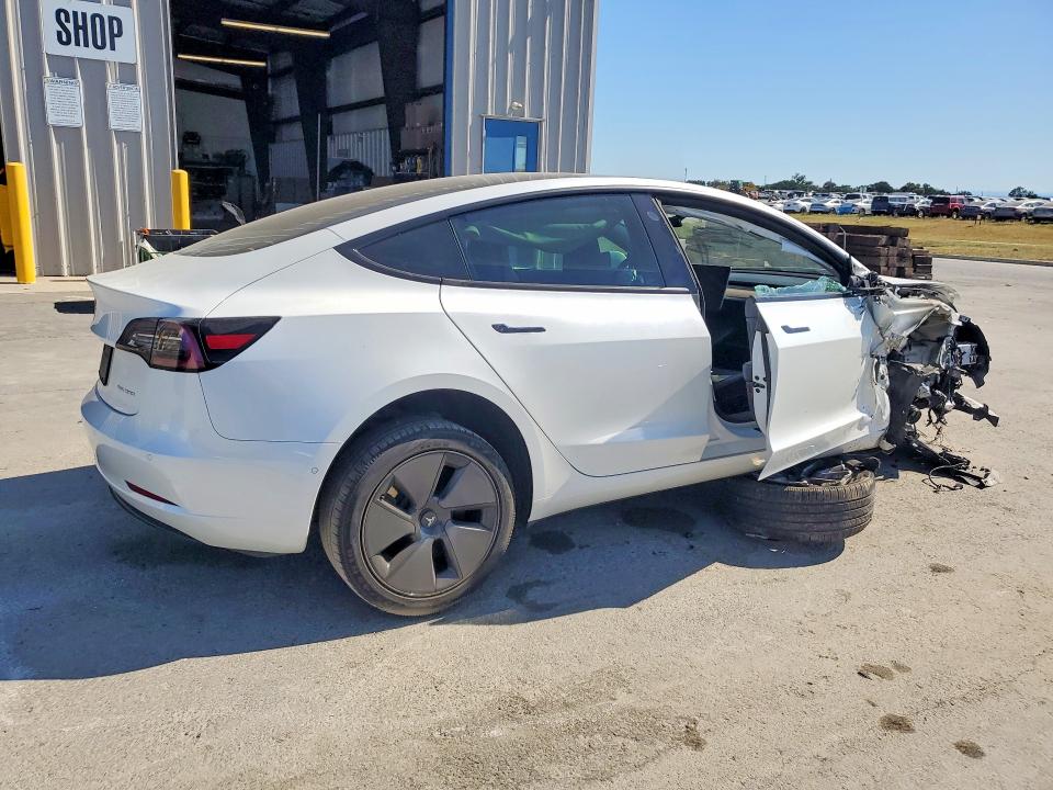 2021 Tesla Model 3 VIN 5YJ3E1EB6MF937909 COPART salvage auction — SIDE, Ca - Salvage Certificate, sold $3,400 on 2026-07-23 (photo 3)