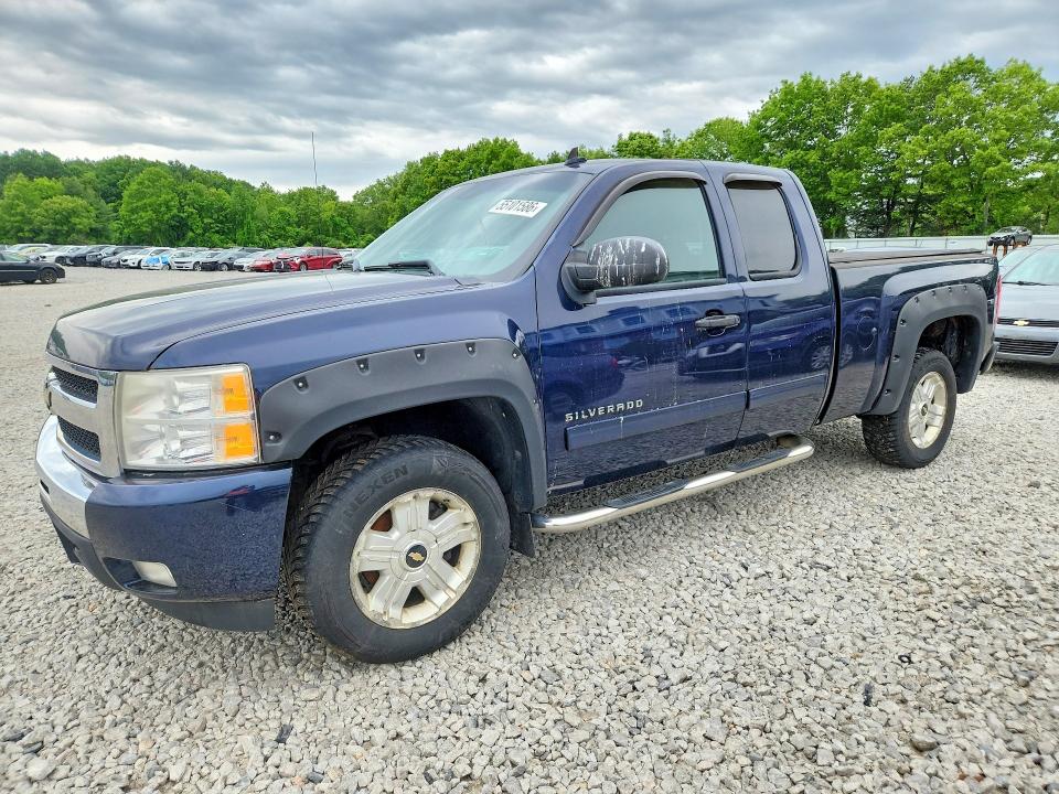2011 Chevrolet Silverado 1500 VIN 1GCRKSE3XBZ439902 COPART salvage auction — REAR END, Ma - Cert Of Title-Reconstrctd Coll, sold $450 on 2026-07-06 (photo 1)