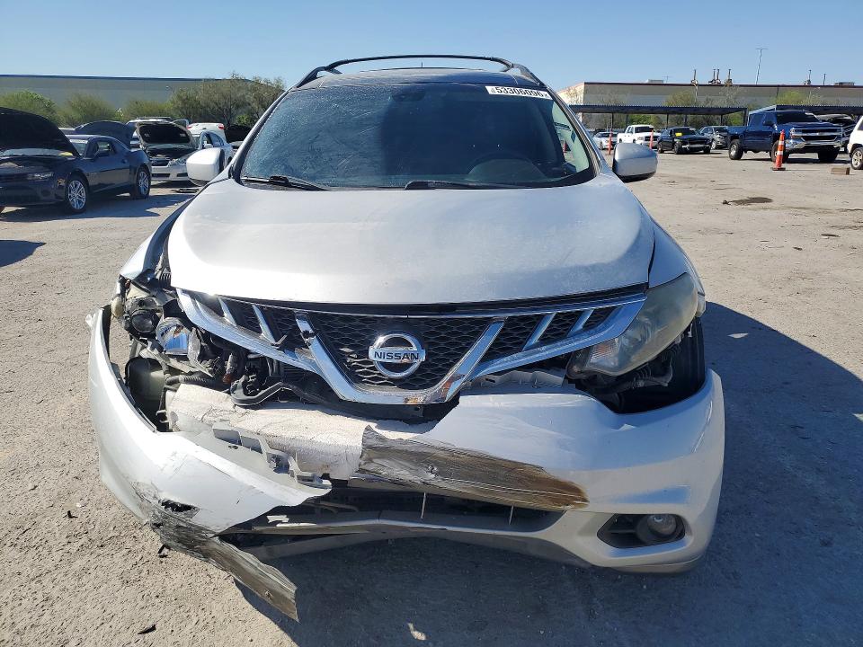 2014 Nissan Murano VIN JN8AZ1MW9EW503419 COPART salvage auction — FRONT END, NV - SALVAGE TITLE, sold $1,000 on 2026-07-16 (photo 5)