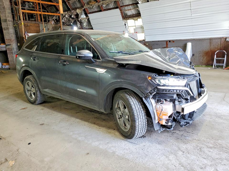 2022 Kia Sorento VIN 5XYRGDLC2NG125471 COPART salvage auction — FRONT END, Ny - Mv-907A Salvage Certificate, sold $3,200 on 2026-07-22 (photo 4)