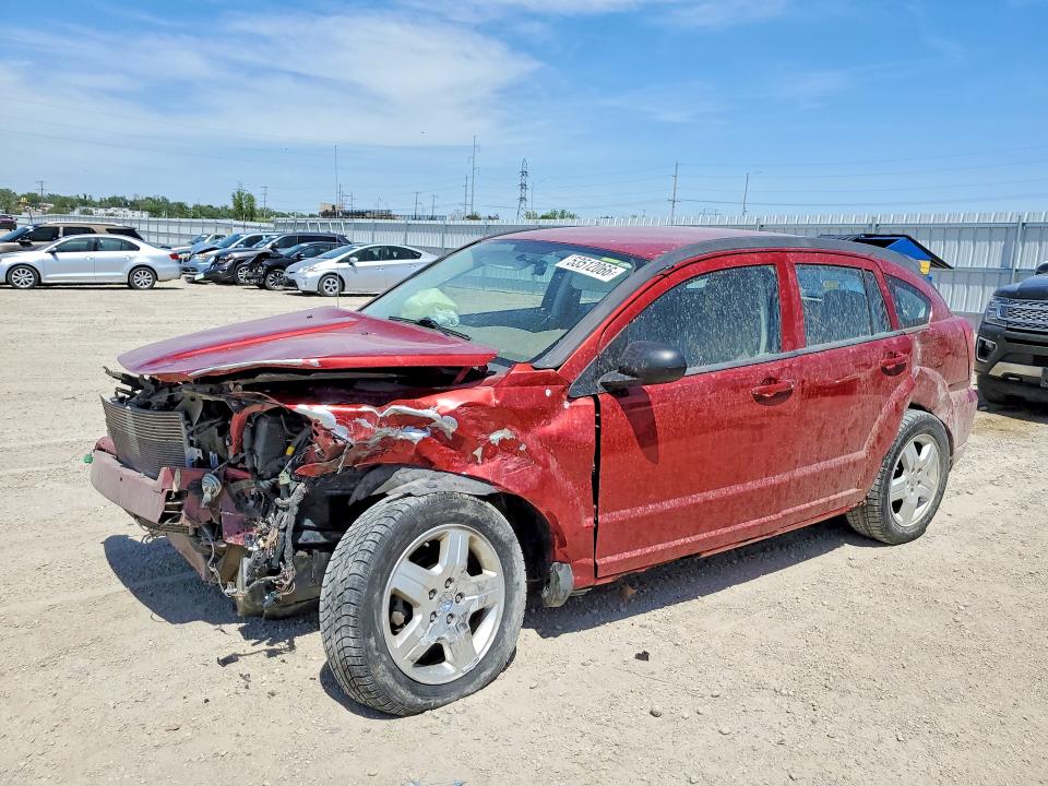 2009 Dodge Caliber VIN 1B3HB48A09D181013 COPART salvage auction — FRONT END, Ia - Cert Of Title-Salvage Title, sold $350 on 2026-07-08 (photo 1)