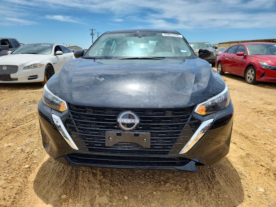 2025 Nissan Sentra VIN 3N1AB8BV7SY411204 COPART salvage auction — SIDE, Tx - Salvage Vehicle Title, sold $5,900 on 2026-07-02 (photo 5)