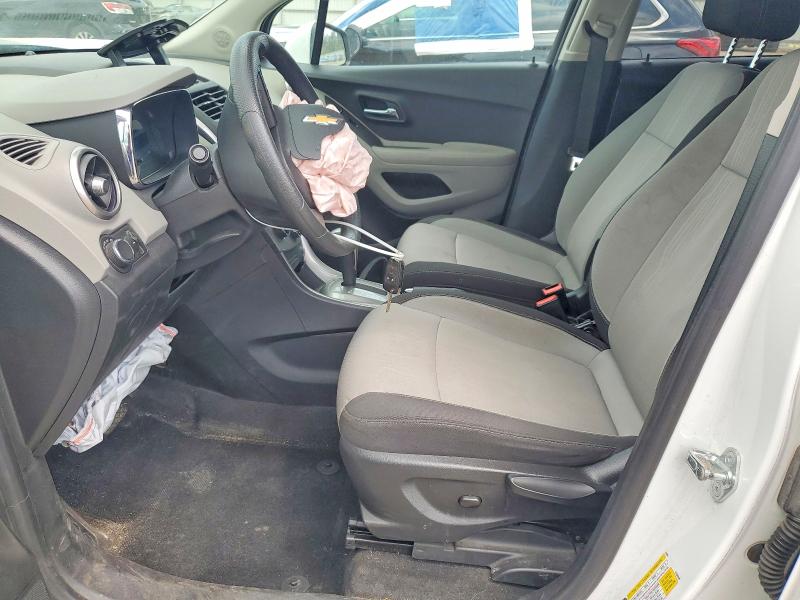 2015 Chevrolet Trax VIN KL7CJLSB3FB206319 COPART salvage auction — FRONT END, Il - Salvage Certificate, sold $500 on 2026-07-07 (photo 7)