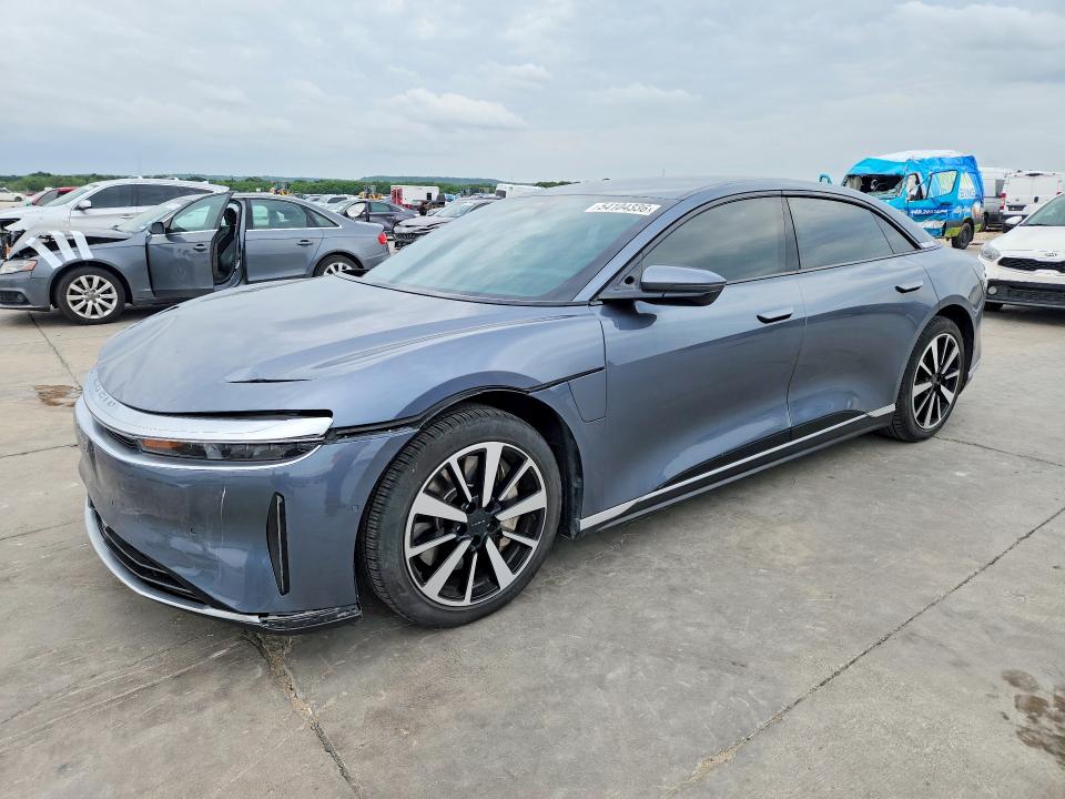 2023 Lucid VIN 50EA1PFA0PA008870 COPART salvage auction — FRONT END, Tx - Certificate Of Title, sold $2,150 on 2026-07-30 (photo 1)
