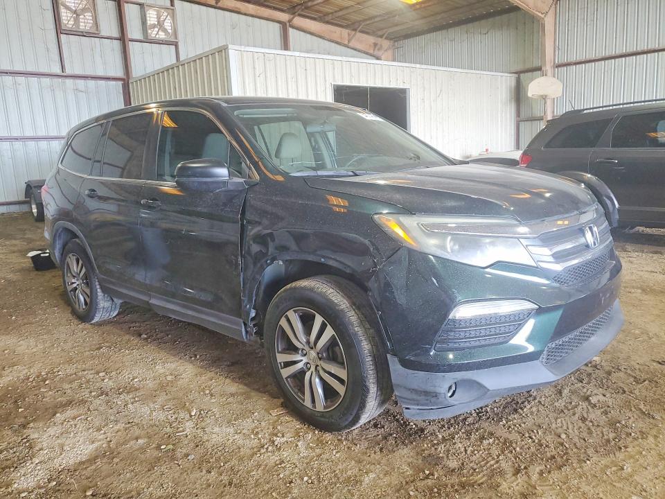 2016 Honda Pilot VIN 5FNYF5H33GB011163 COPART salvage auction — FRONT END, Tx - Certificate Of Title, sold $2,750 on 2026-07-09 (photo 4)
