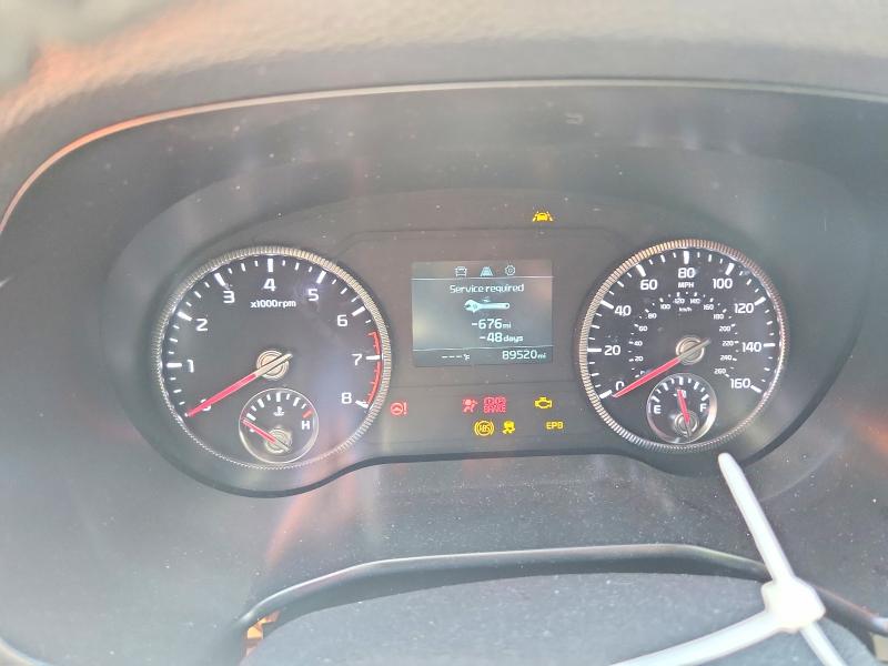 2020 Kia Telluride VIN 5XYP24HC7LG070477 COPART salvage auction — FRONT END, Md - Cert Of Salvage > 75% Damage, sold $3,000 on 2026-07-31 (photo 9)