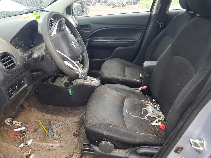 2021 Mitsubishi Mirage VIN ML32AUHJ5MH009393 COPART salvage auction — FRONT END, Ny - Mv-907A Salvage Certificate, sold $575 on 2026-07-08 (photo 7)