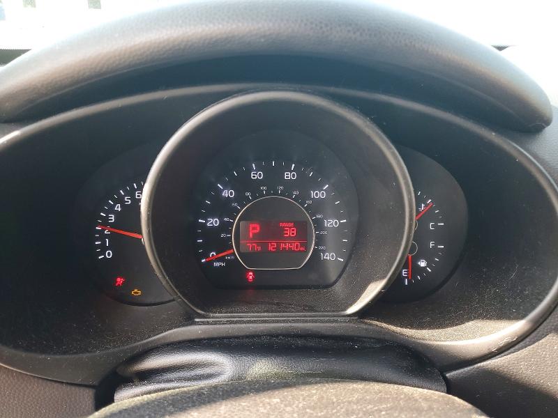 2016 Kia Soul VIN KNDJN2A22G7345906 COPART salvage auction — FRONT END, FL - CERT OF TITLE SLVG REBUILDABLE, sold $700 on 2026-07-22 (photo 9)