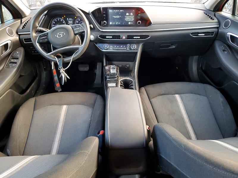 2021 Hyundai Sonata VIN 5NPEL4JAXMH079293 COPART salvage auction — FRONT END, Fl - Certificate Of Destruction, sold $1,350 on 2026-07-13 (photo 8)