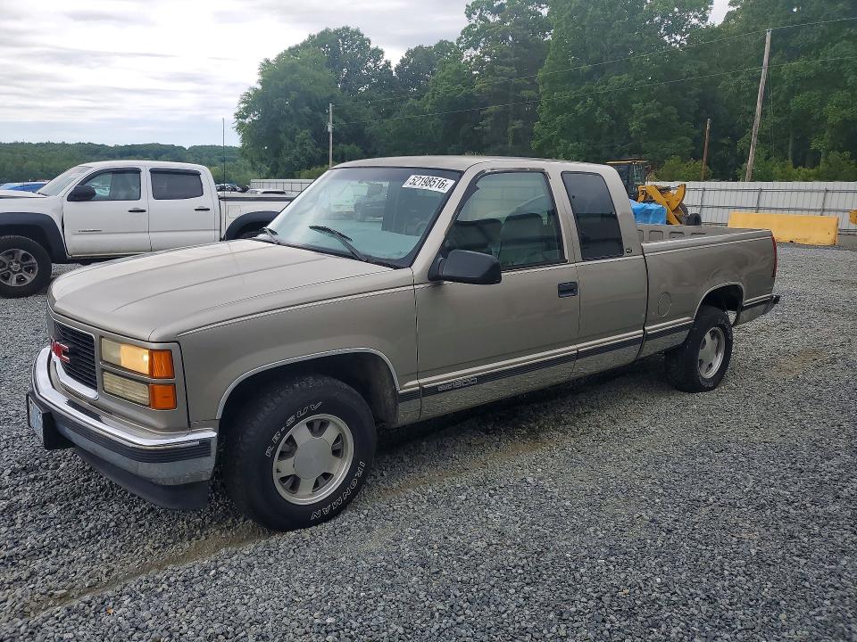 1998 Gmc SIERRA VIN 1GTEC19R8WR512940 COPART salvage auction — REAR END, Sc - Cert Of Title-Salvage, sold $1,850 on 2026-07-02 (photo 1)