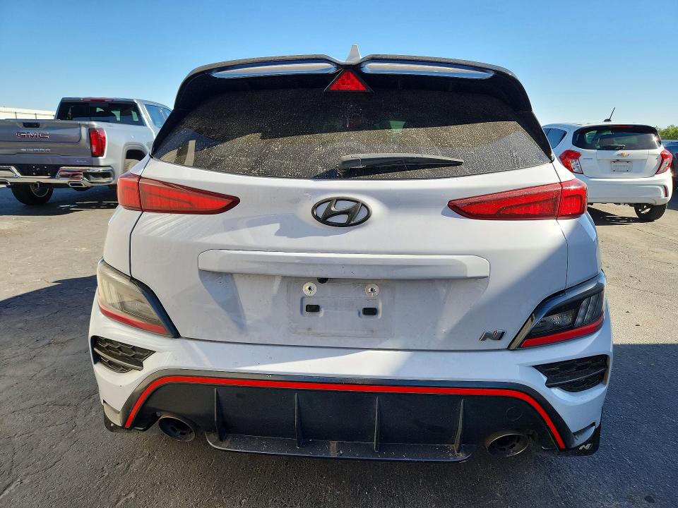 2022 Hyundai VIN KM8KH3AC0NU004895 COPART salvage auction — UNDERCARRIAGE, Ca - Salvage Certificate, sold $6,500 on 2026-07-13 (photo 6)