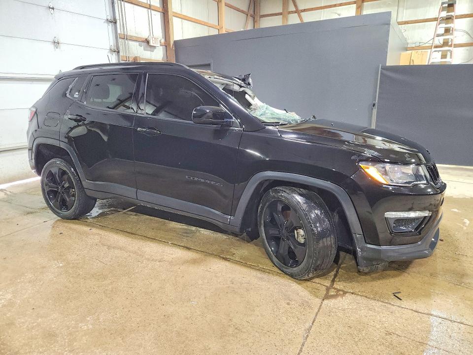 2021 Jeep Compass VIN 3C4NJDBB1MT509452 COPART salvage auction — ALL OVER, OH - CERT OF TITLE-REPOSSESSION, sold $500 on 2026-07-09 (photo 4)