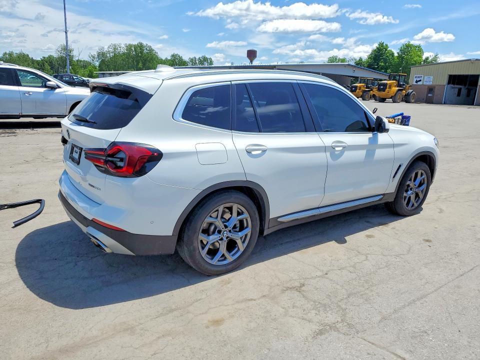 2023 BMW VIN 5UX53DP03P9R66339 COPART salvage auction — SIDE, Ny - Mv-907A Salvage Certificate, sold $15,600 on 2026-07-14 (photo 3)