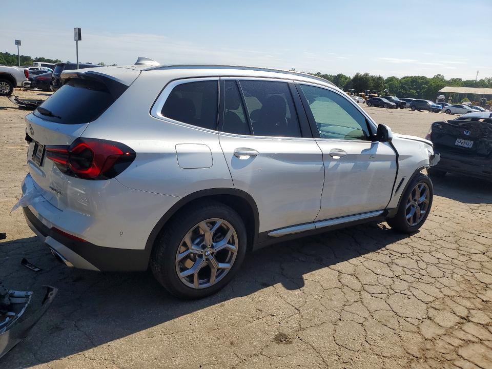 2024 BMW X3 VIN 5UX43DP0XR9U16764 COPART salvage auction — FRONT END, Ga - Cert Of Title-Salvage, sold $13,100 on 2026-07-31 (photo 3)