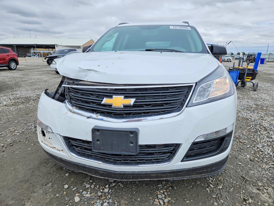 2017 Chevrolet Traverse VIN 1GNKVFKDXHJ301417 COPART salvage auction — FRONT END, NE - CERT OF TITLE-SALVAGE, sold $1,600 on 2026-07-02 (photo 5)