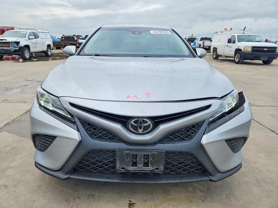 2018 Toyota Camry VIN 4T1B11HK7JU128338 COPART salvage auction — FRONT END, Tx - Certificate Of Title, sold $8,500 on 2026-07-09 (photo 5)