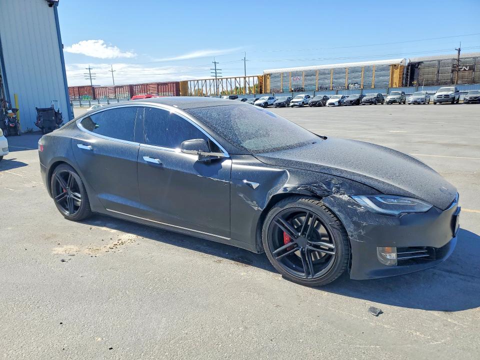 2018 Tesla Model s VIN 5YJSA1E42JF296598 COPART salvage auction — FRONT END, Id - Salvage Certificate Of Title, sold $12,100 on 2026-07-30 (photo 4)