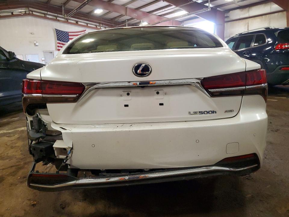 2018 Lexus Ls VIN JTHCYLFF2J5000538 COPART salvage auction — FRONT END, MI - CERTIFICATE OF TITLE, sold $5,200 on 2026-07-24 (photo 6)