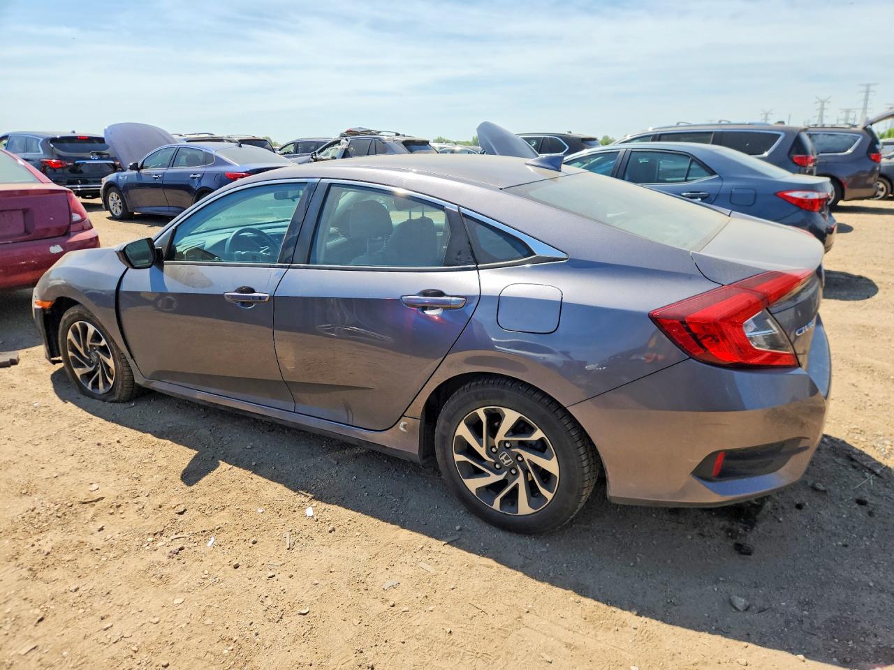 2017 Honda Civic VIN 19XFC2F73HE027357 COPART salvage auction — Front End, IL - SALVAGE CERTIFICATE, sold $3,850 on 2026-06-30 (photo 2)