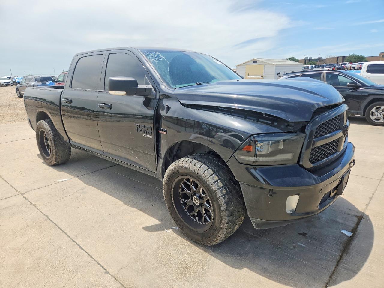 2019 Ram 1500 VIN 1C6RR6LT8KS540443 COPART salvage auction — Front End, TX - SALVAGE VEHICLE TITLE, sold $3,750 on 2026-07-09 (photo 4)