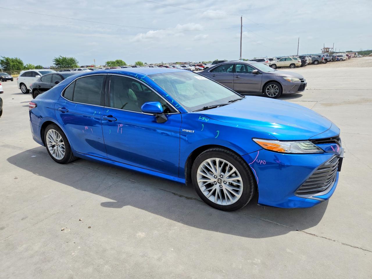 2020 Toyota Camry VIN 4T1F31AK3LU017276 COPART salvage auction — Hail, TX - CERTIFICATE OF TITLE, sold $5,900 on 2026-07-09 (photo 4)