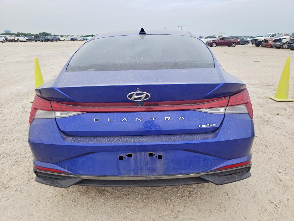 2021 Hyundai VIN KMHLP4AG4MU170318 COPART salvage auction — FRONT END, Tx - Salvage Vehicle Title, sold $1,350 on 2026-07-30 (photo 6)