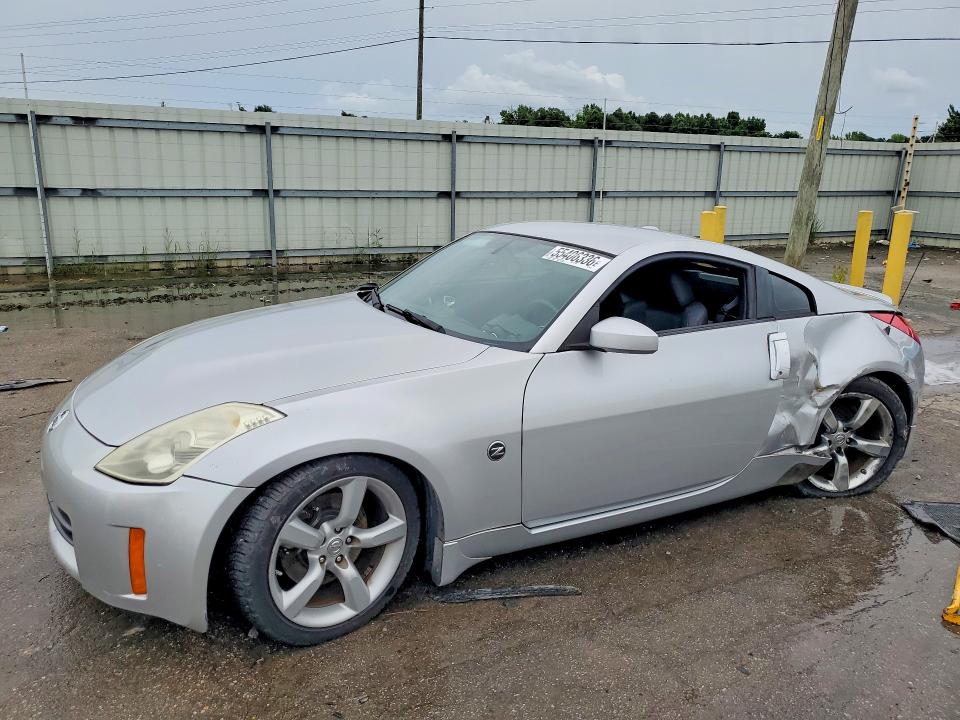 2008 Nissan 350z VIN JN1BZ34D98M706260 COPART salvage auction — SIDE, Al - Cert Of Title-Salvage Title, sold $800 on 2026-07-09 (photo 1)