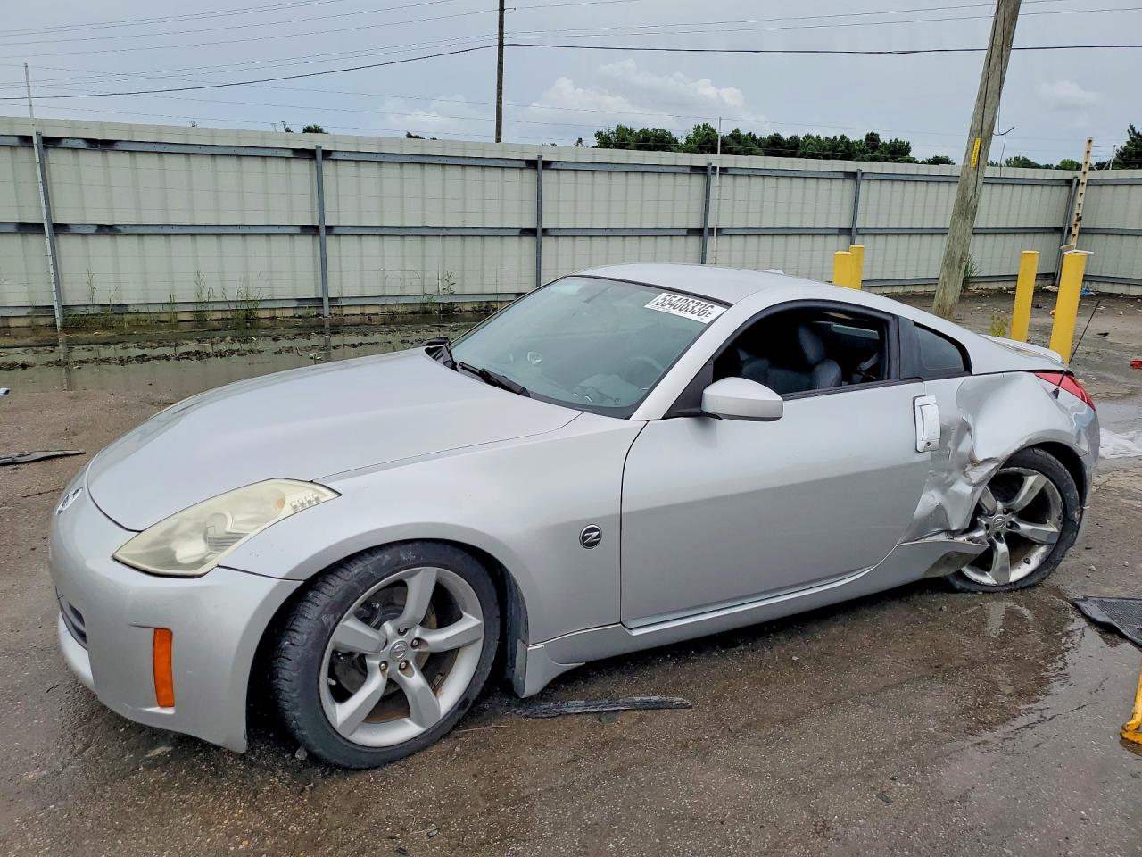 2008 Nissan 350Z VIN JN1BZ34D98M706260 COPART salvage auction — Side, AL - CERT OF TITLE-SALVAGE TITLE, sold $800 on 2026-06-25 (photo 1)