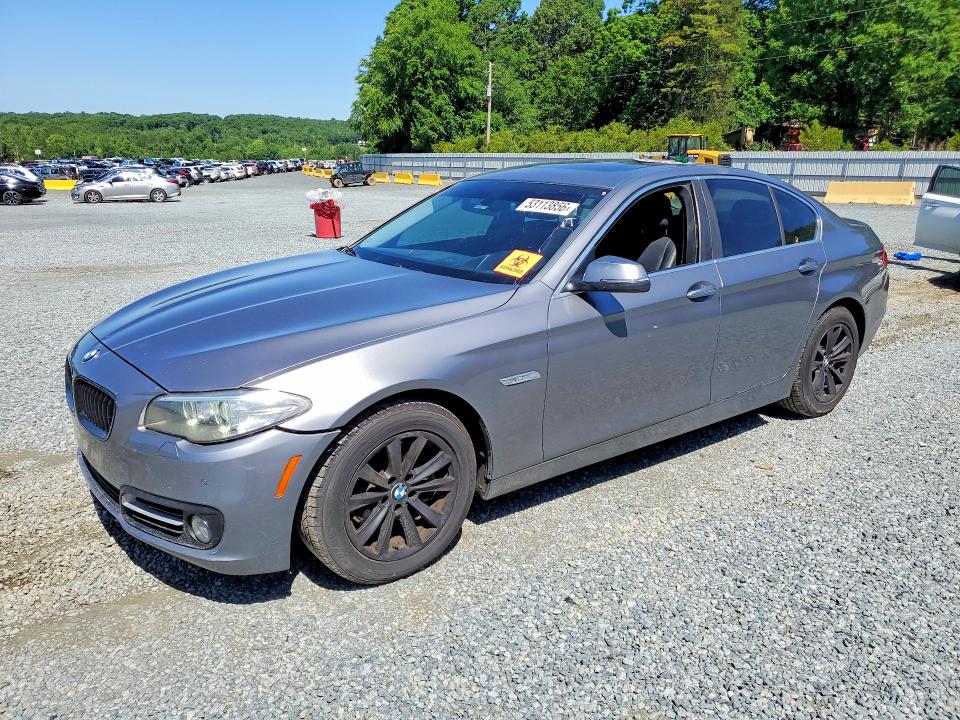 2016 BMW VIN WBA5A5C53GG349921 COPART salvage auction — SIDE, Nc - Salvage Certificate Of Title, sold $1,500 on 2026-07-02 (photo 1)