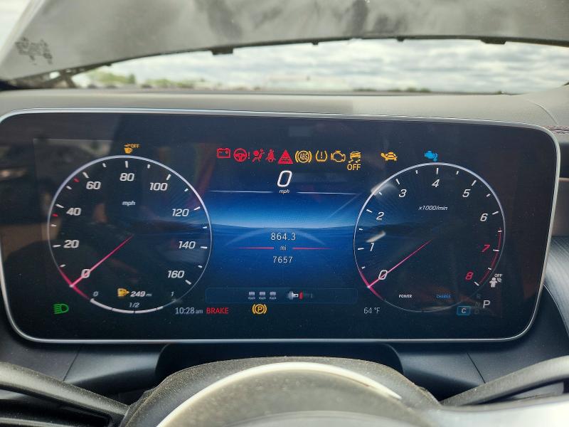 2025 Mercedes-benz Glc VIN W1NKM4HB9SF342386 COPART salvage auction — SIDE, Il - Salvage Certificate, sold $28,500 on 2026-07-28 (photo 9)