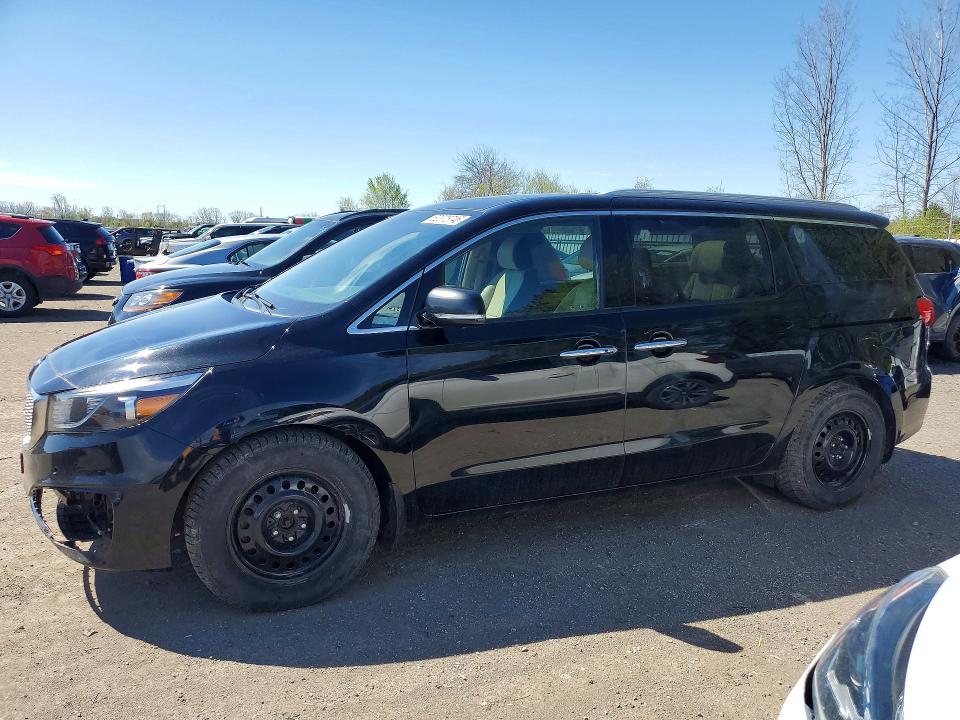 2018 Kia SEDONA VIN KNDME5C13J6355425 — COPART salvage auction photo