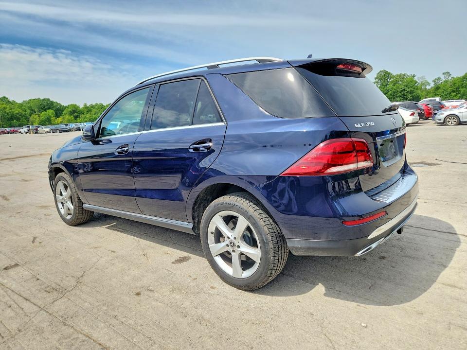 2018 Mercedes-benz Gle VIN 4JGDA5HBXJB063822 COPART salvage auction — FRONT END, Pa - Certificate Of Salvage, sold $9,600 on 2026-07-02 (photo 2)