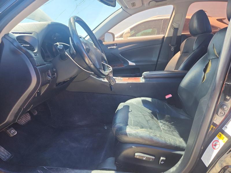2008 Lexus Is 250 VIN JTHBK262385069608 COPART salvage auction — HAIL, MO - BILL OF SALE - DESTRUCTION, sold $100 on 2026-07-27 (photo 7)