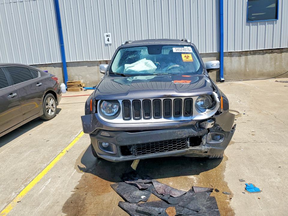 2016 Jeep Renegade VIN ZACCJBDT2GPD24906 COPART salvage auction — FRONT END, Ky - Bill Of Sale/Part Only/No Titl, sold $400 on 2026-07-08 (photo 5)