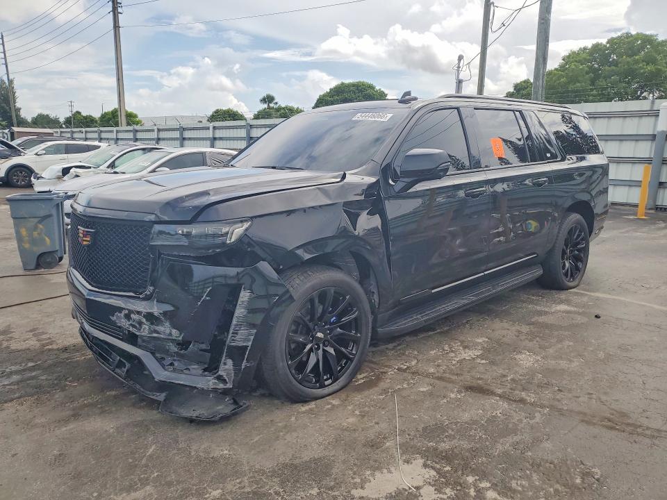 2021 Cadillac VIN 1GYS4NKL1MR479025 COPART salvage auction — FRONT END, Fl - Cert Of Title Slvg Rebuildable, sold $26,250 on 2026-07-13 (photo 1)