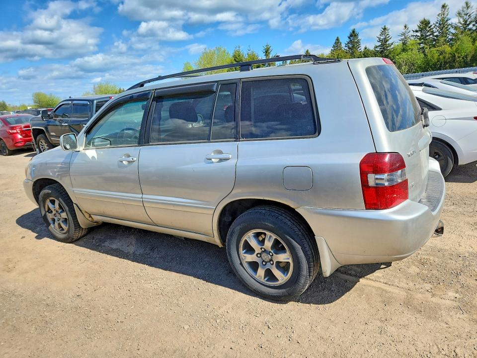 2005 Toyota Highlander VIN JTEHP21A250094175 COPART salvage auction — SIDE, On - Bill Of Sale - Parts Only, sold $800 on 2026-07-21 (photo 2)