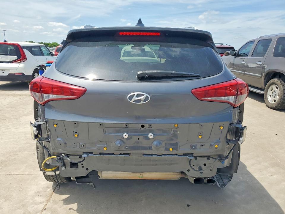 2018 Hyundai VIN KM8J33ALXJU745592 COPART salvage auction — REAR END, Tx - Salvage Vehicle Title, sold $3,700 on 2026-07-23 (photo 6)
