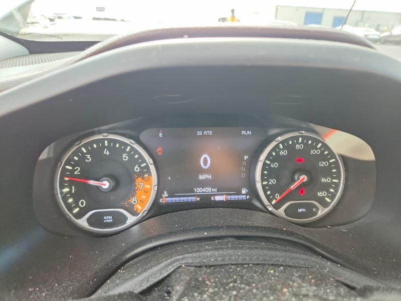 2017 Jeep Renegade VIN ZACCJADB1HPF30298 COPART salvage auction — FRONT END, TX - CERTIFICATE OF TITLE, sold $2,600 on 2026-07-17 (photo 9)