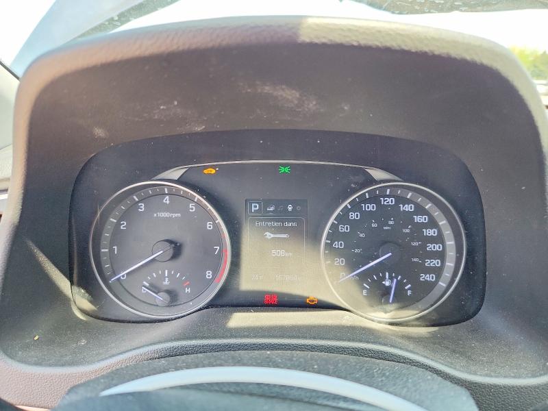 2017 Hyundai Elantra VIN KMHD84LF7HU253608 COPART salvage auction — FRONT END, ON - BILL OF SALE - PARTS ONLY, sold $200 on 2026-07-21 (photo 9)