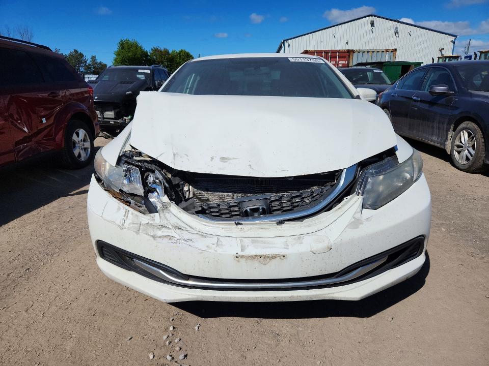 2014 Honda Civic VIN 2HGFB2F48EH001704 COPART salvage auction — FRONT END, On - Permit Salvage, sold $625 on 2026-07-02 (photo 5)
