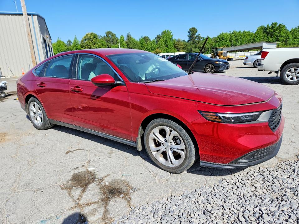 2024 Honda Accord VIN 1HGCY1F23RA010650 COPART salvage auction — SIDE, Tn - Salvage Certificate, sold $8,500 on 2026-07-28 (photo 4)