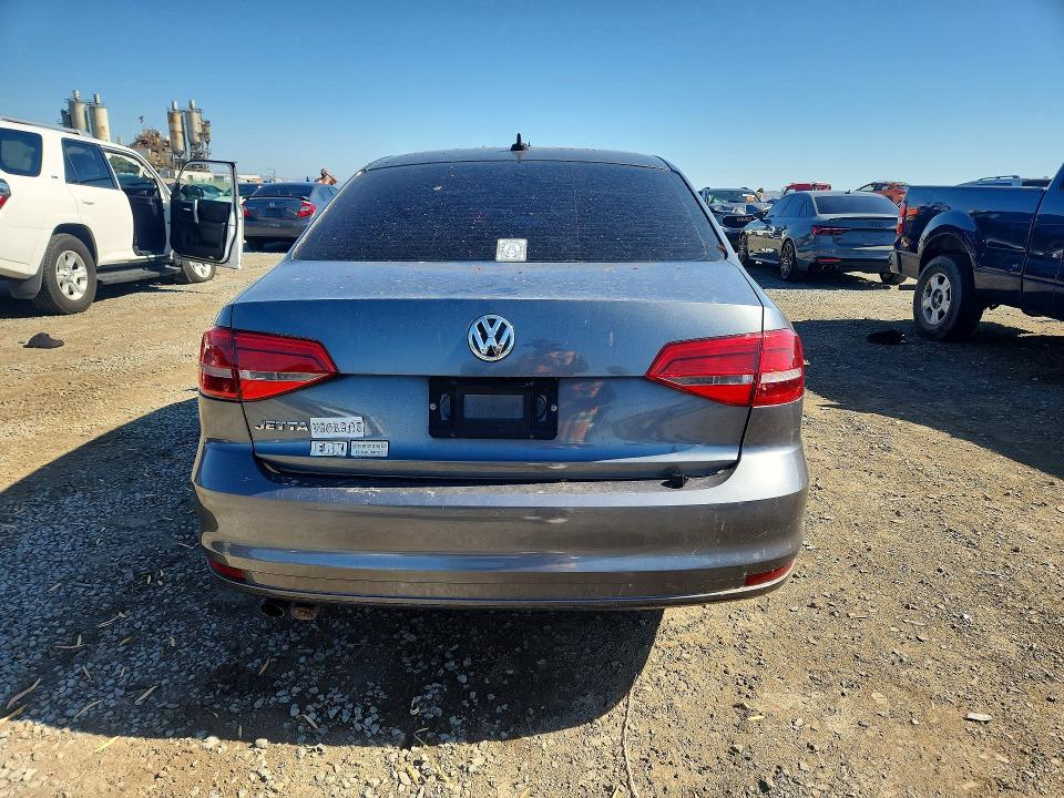 2015 Volkswagen Jetta VIN 3VW2K7AJ5FM307265 COPART salvage auction — SIDE, Ca - Salvage Certificate, sold $600 on 2026-07-02 (photo 6)