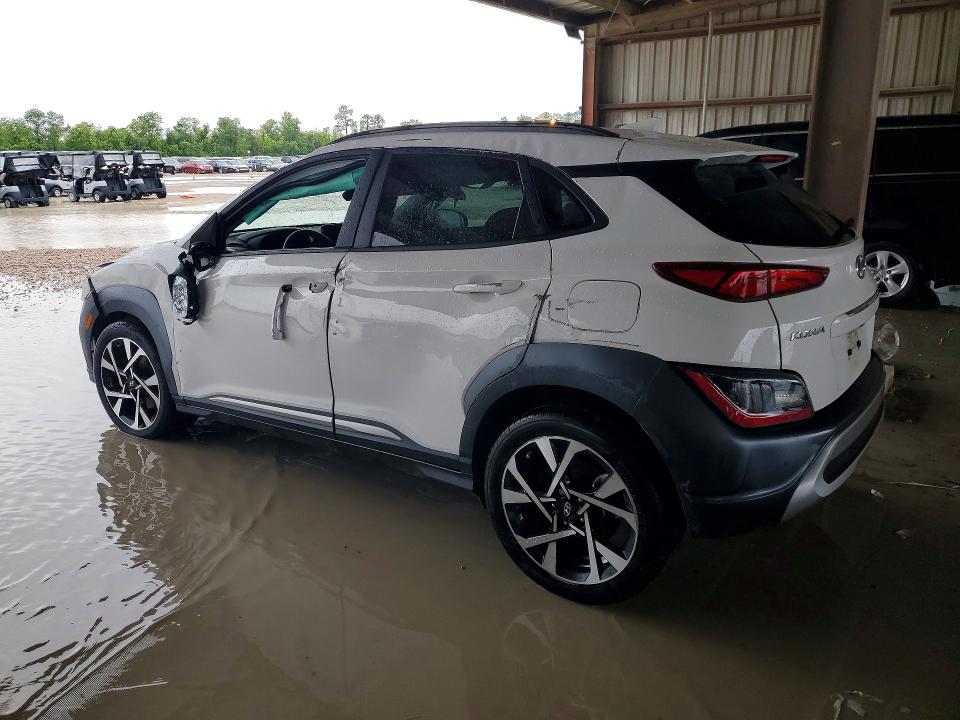 2023 Hyundai Kona VIN KM8K53A32PU982990 COPART salvage auction — ROLLOVER, Tx - Salvage Vehicle Title, sold $2,600 on 2026-07-10 (photo 2)