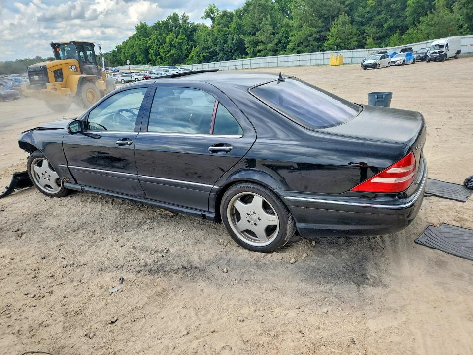 2001 Mercedes-benz S class VIN WDBNG70J51A214382 COPART salvage auction — FRONT END, FL - CERT OF TITLE SLVG REBUILDABLE, sold $375 on 2026-07-10 (photo 2)