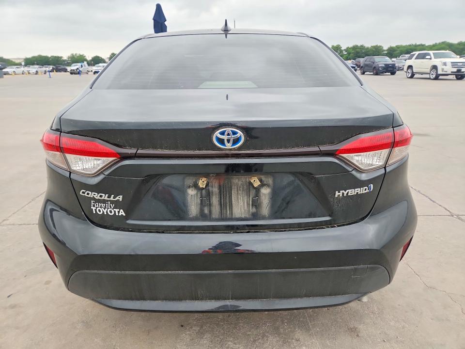 2022 Toyota Corolla VIN JTDEAMDE6NJ061242 COPART salvage auction — FRONT END, TX - CERTIFICATE OF TITLE, sold $5,200 on 2026-07-23 (photo 6)