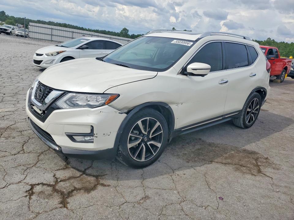 2018 Nissan Rogue VIN JN8AT2MT6JW490698 COPART salvage auction — FRONT END, Tn - Salvage Certificate, sold $2,750 on 2026-07-02 (photo 1)