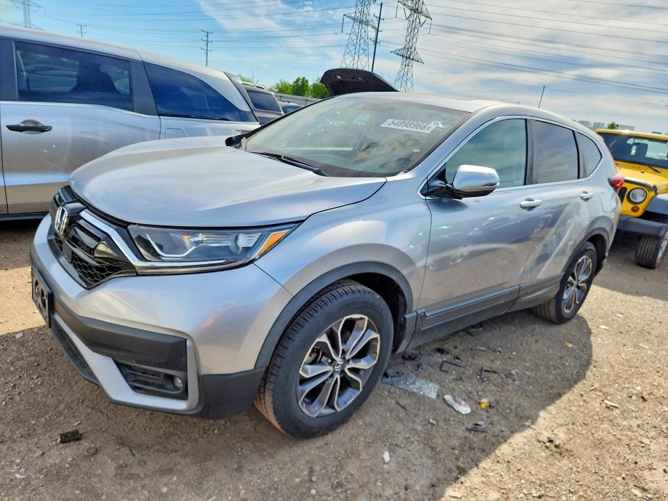 2020 Honda Cr-v VIN 2HKRW2H84LH634429 COPART salvage auction — MINOR DENT/SCRATCHES, Wi - Certificate Of Title (P), sold $12,900 on 2026-07-30 (photo 1)