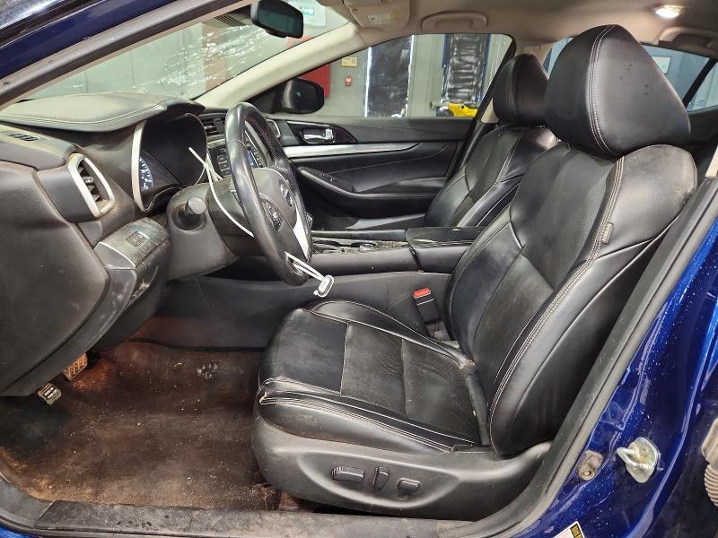 2022 Nissan Maxima VIN 1N4AA6CV3NC502735 COPART salvage auction — FRONT END, Tx - Certificate Of Title (P), sold $6,500 on 2026-07-09 (photo 7)
